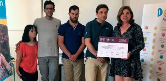 Down Mérida recibe la recaudación de la cena benéfica organizada por BNI Extremadura y BNI Emprendedores Mérida