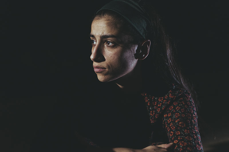 Carolina Yuste. 'Carmen y Lola'. Goya para Extremadura. Grada 136. Perfil