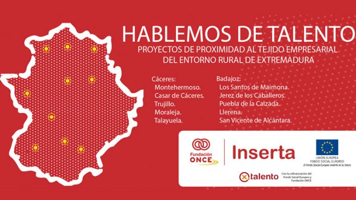20190708_formacion_once El programa ‘Hablemos de talento’ de Fundación ONCE analiza el mercado de trabajo en las zonas rurales de Extremadura