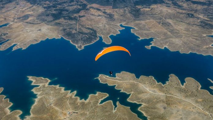 20190715_parapente_zarzacapilla1 Francis Reina se impone en el Campeonato de España de parapente en Zarza Capilla