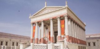 La realidad virtual permite una nueva perspectiva del Templo de Diana de Mérida