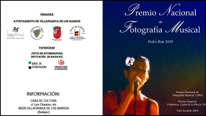 20190805_certamen_pedrobote El Ayuntamiento de Villafranca de los Barros convoca el Premio de fotografía musical 'Pedro Bote'