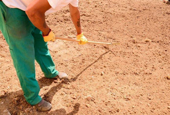 Un participante de Reincorpora de la Caixa en su puesto de trabajo