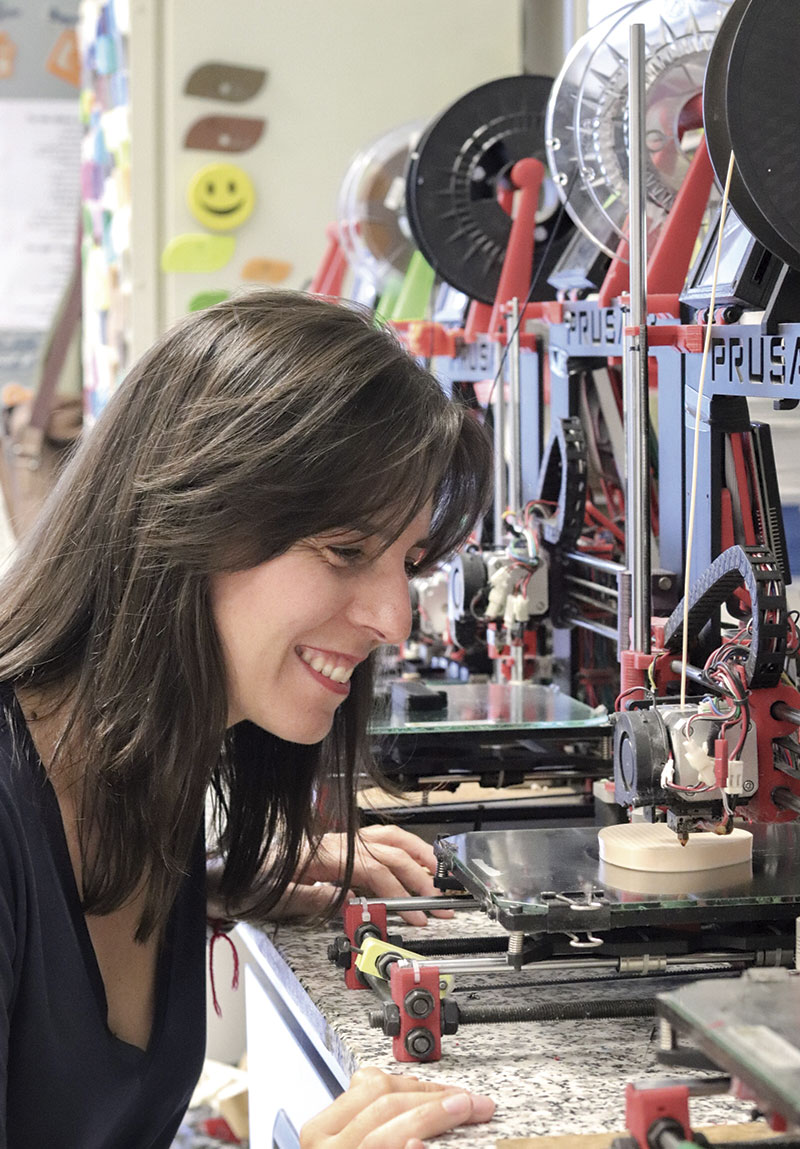 Concepción Monje. Investigadora experta en robots asistenciales. Grada 137. Perfil