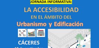 Una jornada aborda en Cáceres la accesibilidad en el ámbito del urbanismo y la edificación