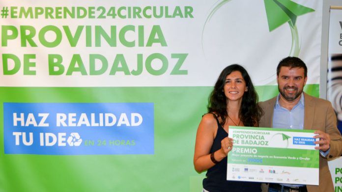 20190930_premios_diputacionbadajoz1 Un ecohostel para animales gana el concurso #Emprende24 de la Diputación de Badajoz