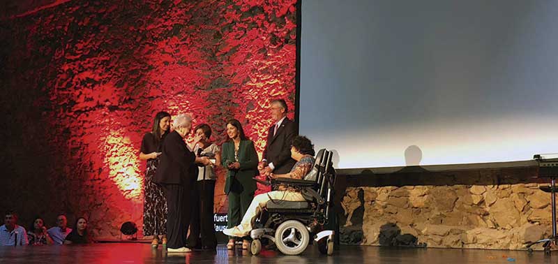 Cuarenta años de Aspace Badajoz. Mucho conseguido, todo por conseguir. Grada 138. Primera fila