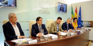 José María Vergeles explica en la Asamblea de Extremadura las líneas de actuación de su Consejería. Grada 138. Sepad