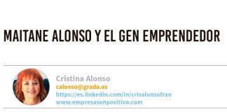 Maitane Alonso y el gen emprendedor. Grada 138. Cristina Alonso