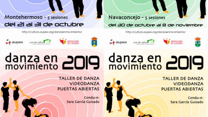 20191003_danza_aupex1 Aupex inicia la campaña 'Danza en movimiento 2019' en varios municipios cacereños