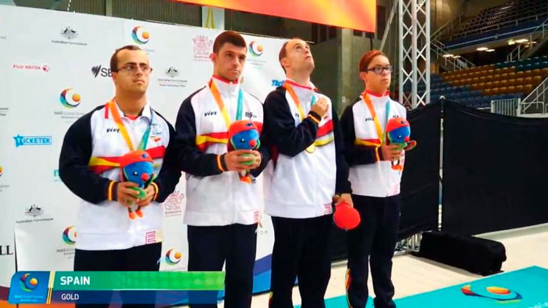 El nadador cacereño Guillermo Gracia completa un espectacular mundial de deportistas con discapacidad intelectual