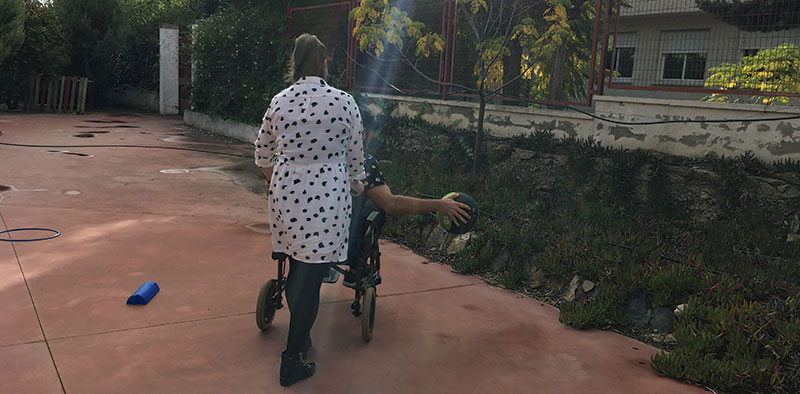 'Iguales en derechos' promociona la imagen de las personas con discapacidad . Grada 139. Primera Fila