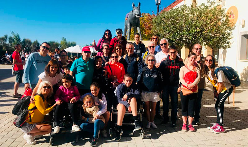 La iniciativa 'Aventura ecuestre' promueve el deporte y el ocio para personas con discapacidad
