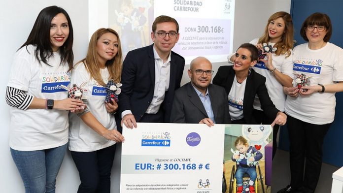20191117_carrefour_cocemfe Fundación Solidaridad Carrefour dona 300.000 euros a Cocemfe