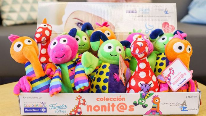 20191122_nonit@s La Fundación Solidaridad Carrefour y Famosa crean la colección de peluches solidarios ‘L@s Nonit@s’